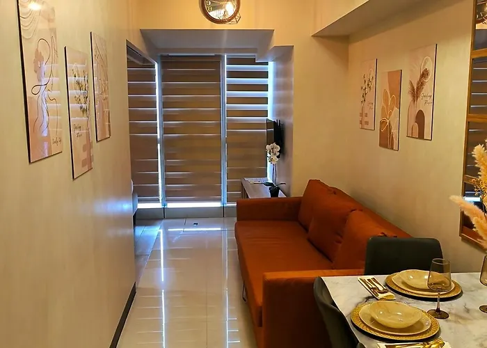 Cozy Modernistic 1 Bedroom Uptown Bgc 公寓