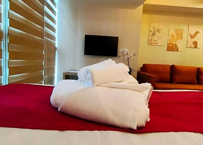 Cozy Modernistic 1 Bedroom Uptown Bgc * 马尼拉